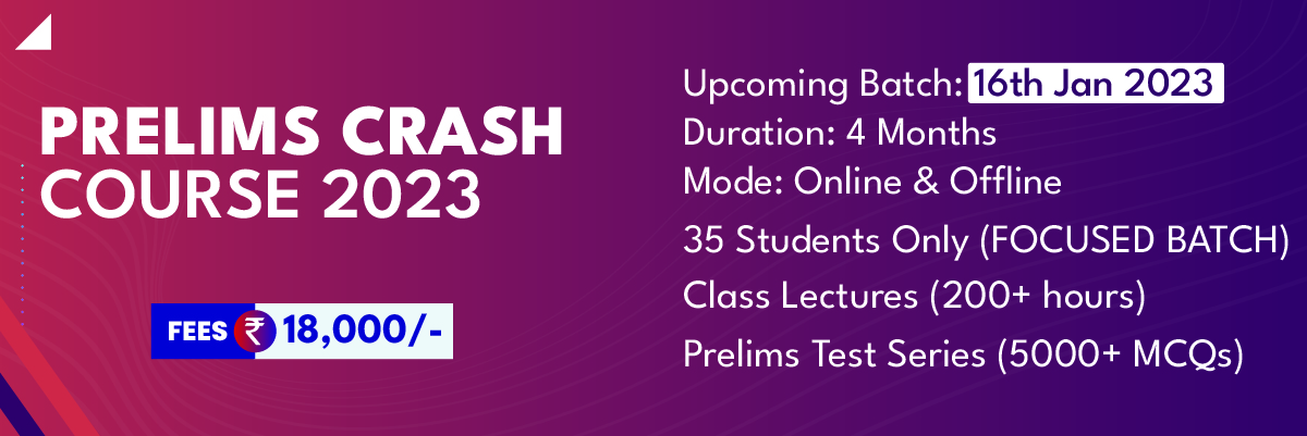 UPSC Prelims Crash Course