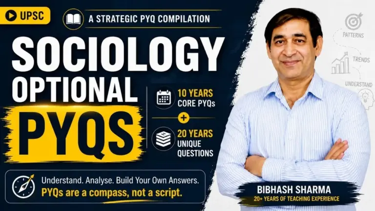 Sociology Optional PYQs